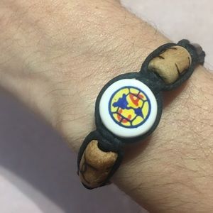 Futbol Club America Hand-Woven Bracelet